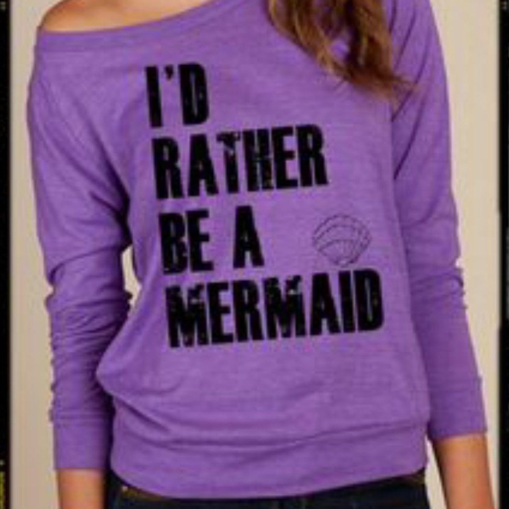Alternative apparel purple long sleeve top. Medium.